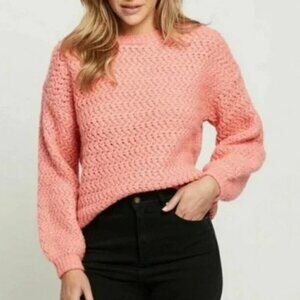 Vero Moda Freja Pullover Sweater Geranium Pink